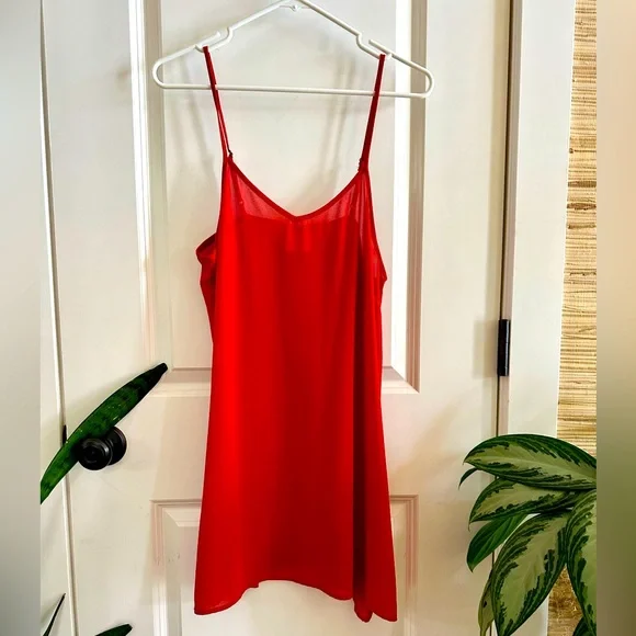 Knox Rose Burnt Orange Embroidered Mini Dress - Picture 5 of 6